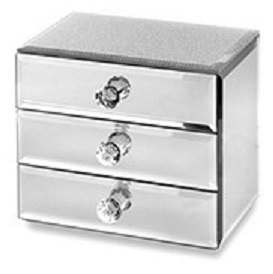 Diamonte jewellery box